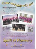 COME & SING COURSE 12th JUNE to 5th JULY